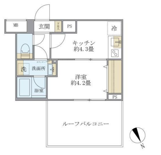 クレアポルテ川口元郷の間取り