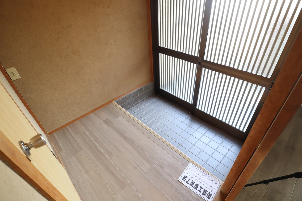 貸テラス奈良県桜井市の玄関