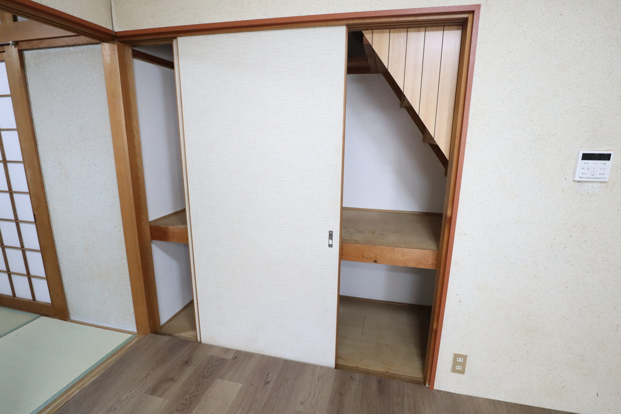 貸テラス奈良県桜井市の収納