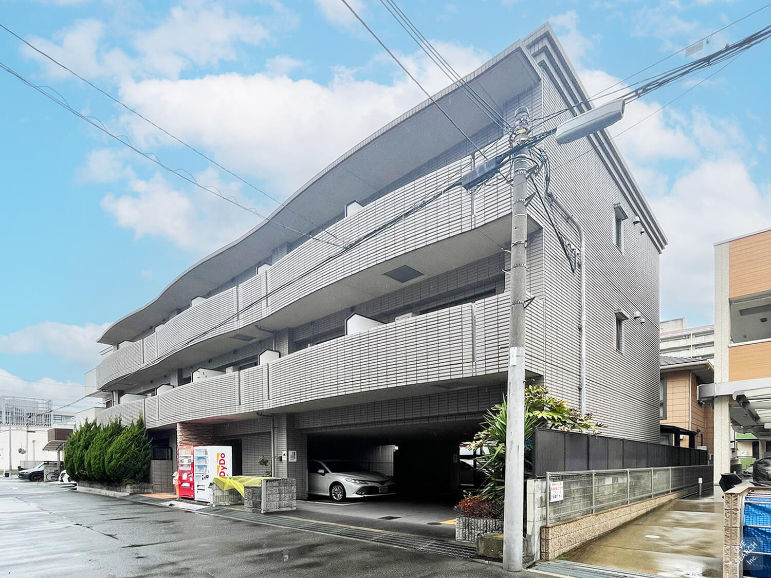 Grazie里の外観|外観もきれいです