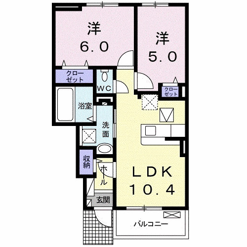 ポライト・カーサの間取り