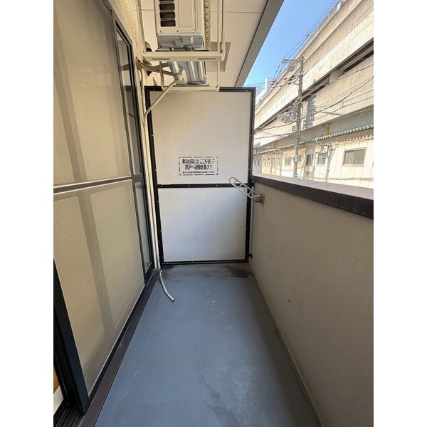 CITY SPIRE上本町のバルコニー
