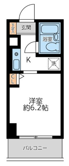 さいたま市南区南浦和２丁目の賃貸マンションの間取り