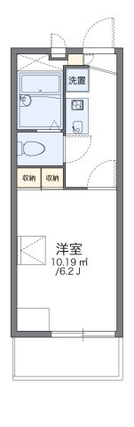 レオパレスブルースカイ王寺の間取り