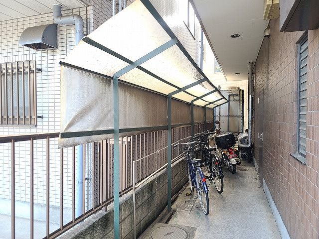 アガペーホームＫのその他共用部分|★敷地内に自転車駐輪場を完備しています。★