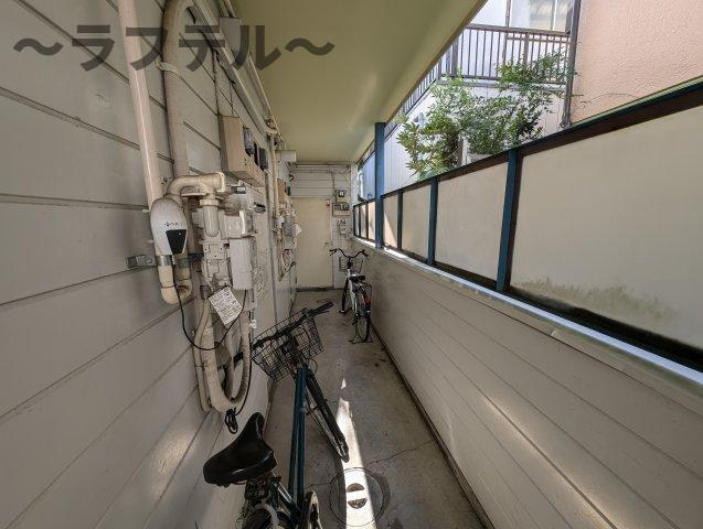 グリーンハイツ狭山ヶ丘のバルコニー