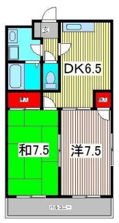 セントポール川口の間取り