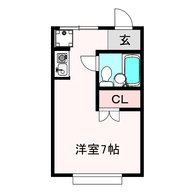 日光ビルの間取り