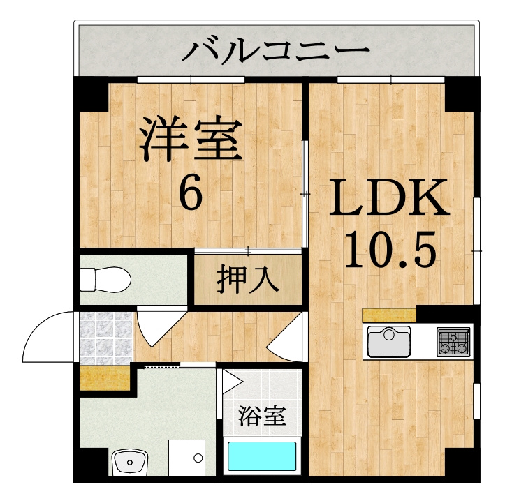 パストラルの間取り