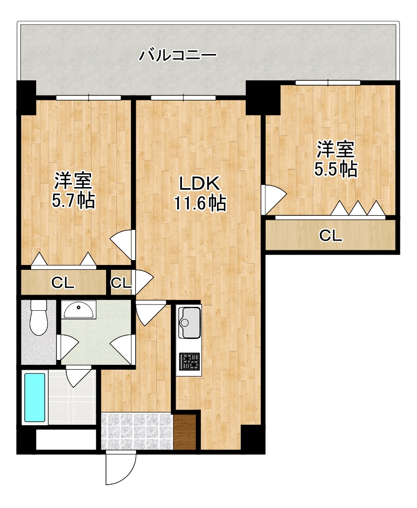 アルファグランデの間取り