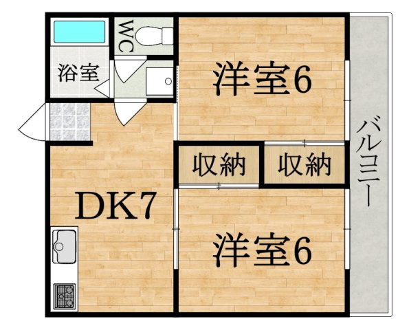シャトレーハイツ光峰の間取り