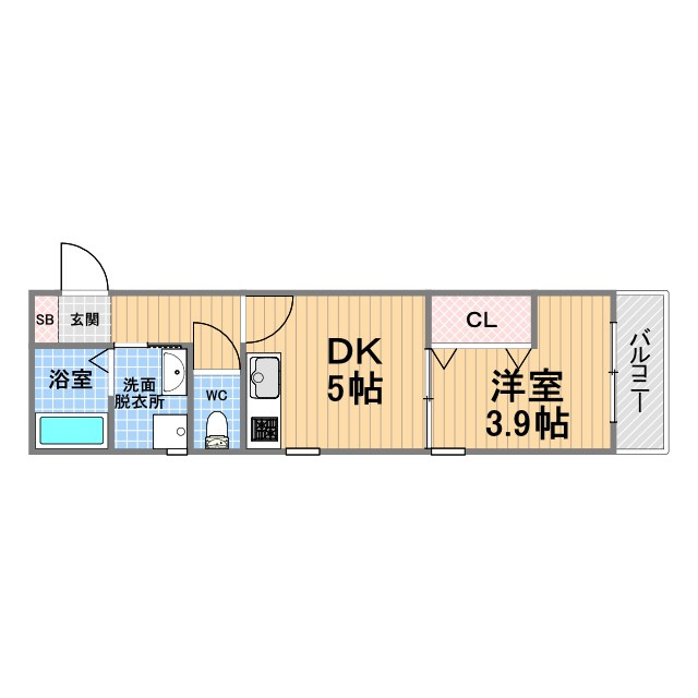 TERRA甲子園口の間取り