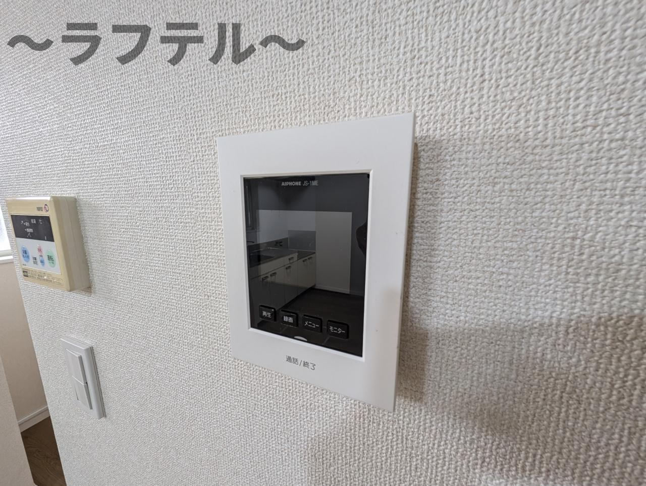 所沢市南住吉のアパートのセキュリティ|別部屋イメージ写真