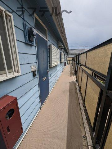 所沢市南住吉のアパートのロビー