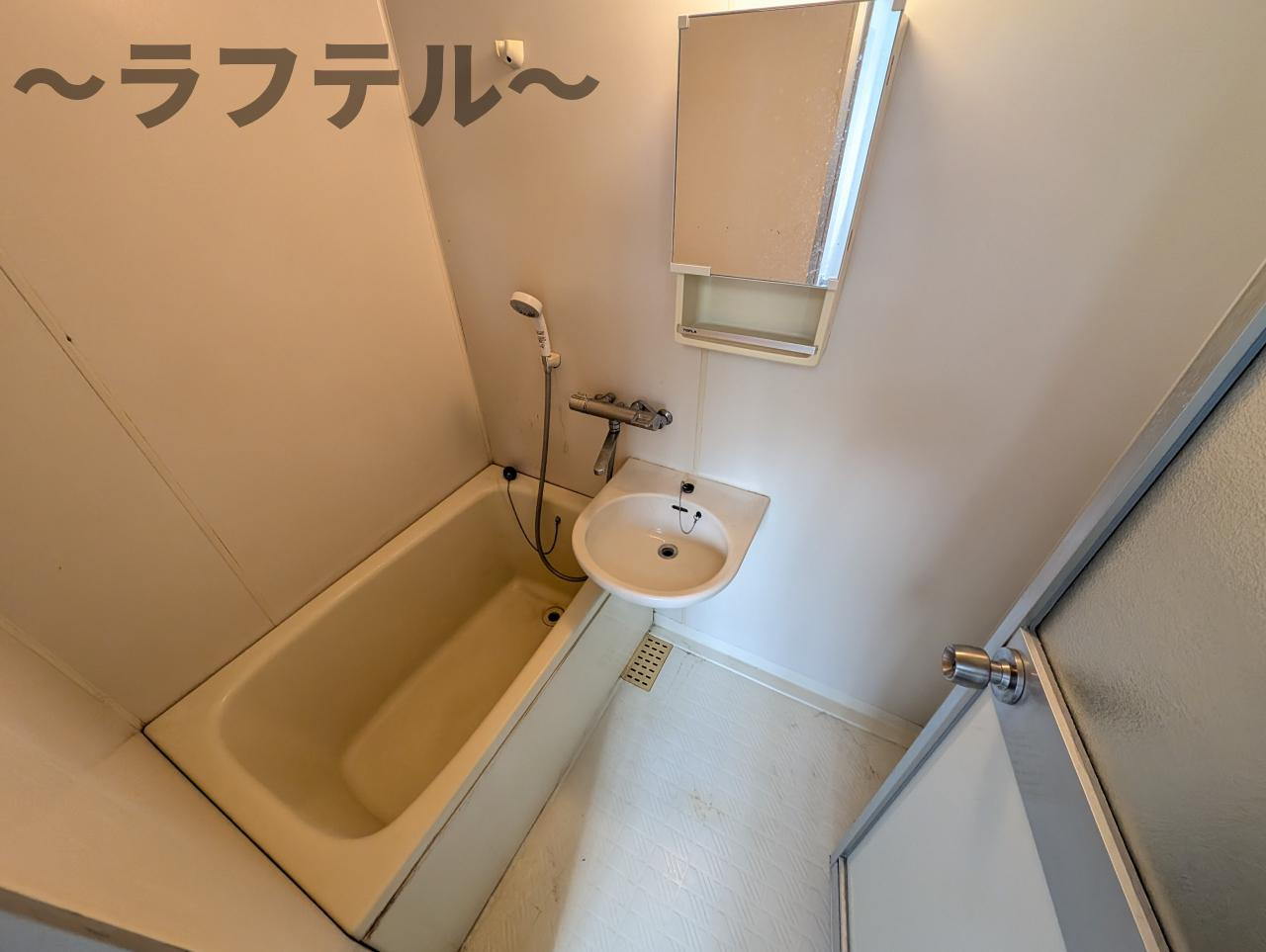 所沢市南住吉のアパートの浴室|別部屋イメージ写真