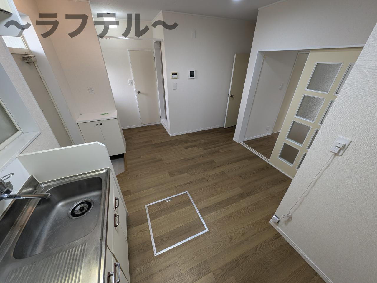 所沢市南住吉のアパートの居間・リビング|別部屋イメージ写真