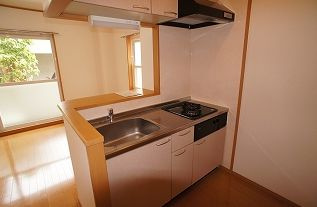 カーバリーハウスのキッチン|※イメージ別号室写真