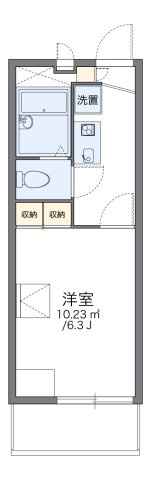 レオパレスサニーコートの間取り