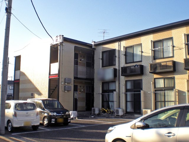 レオパレスエスペランサＤの外観|外観は落ち着いています