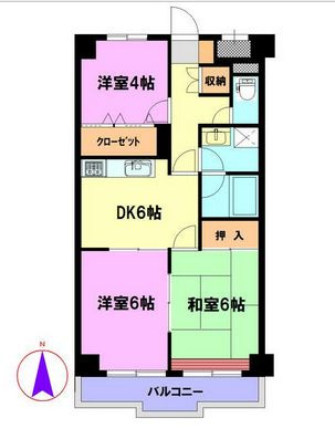 オークガーデンの間取り