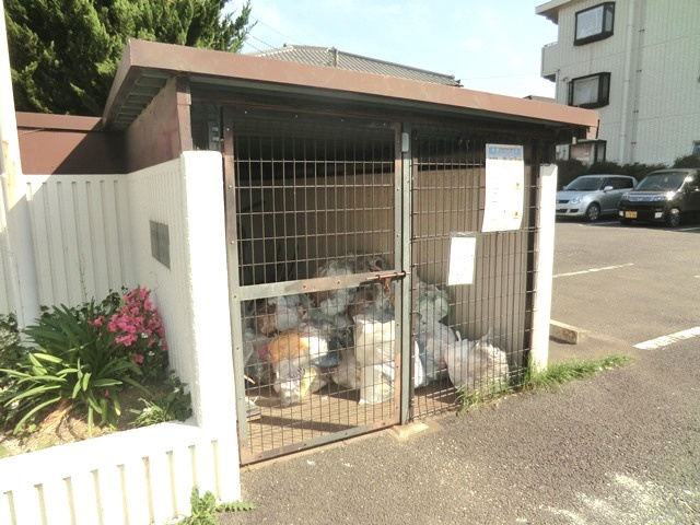 シャレー・アヴァンテのその他共用部分|★敷地内に入居者様専用のゴミ置場を設置しています★