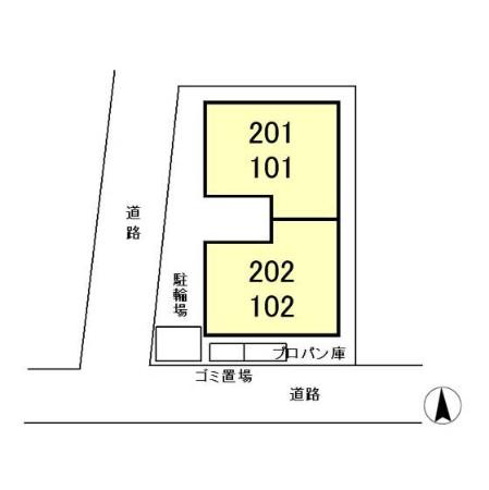 メリッサの区画図
