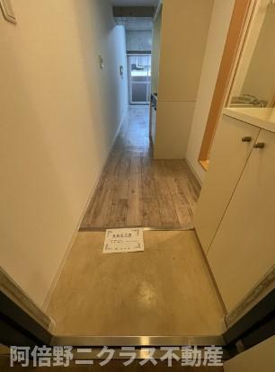 プライムタワー阿倍野40の玄関