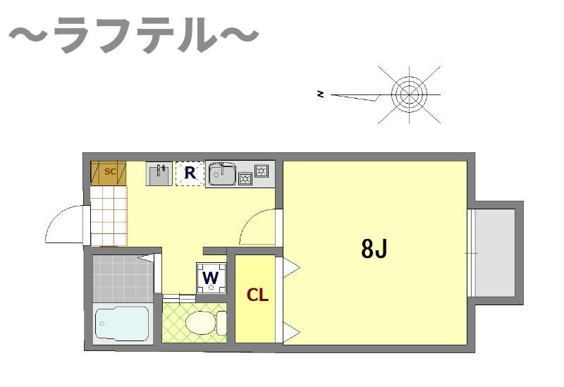 マイレ狭山の間取り