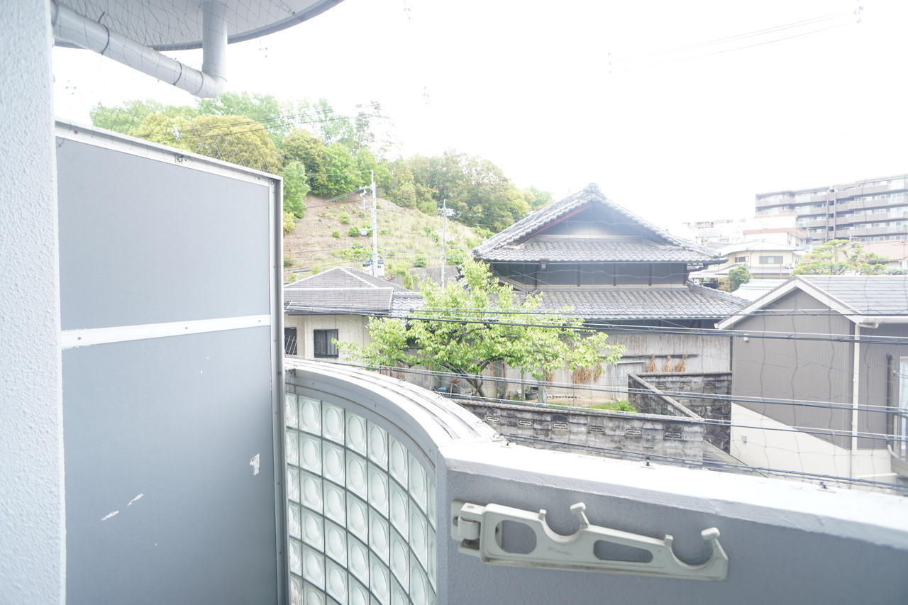 シティホームズ富雄駅前のバルコニー