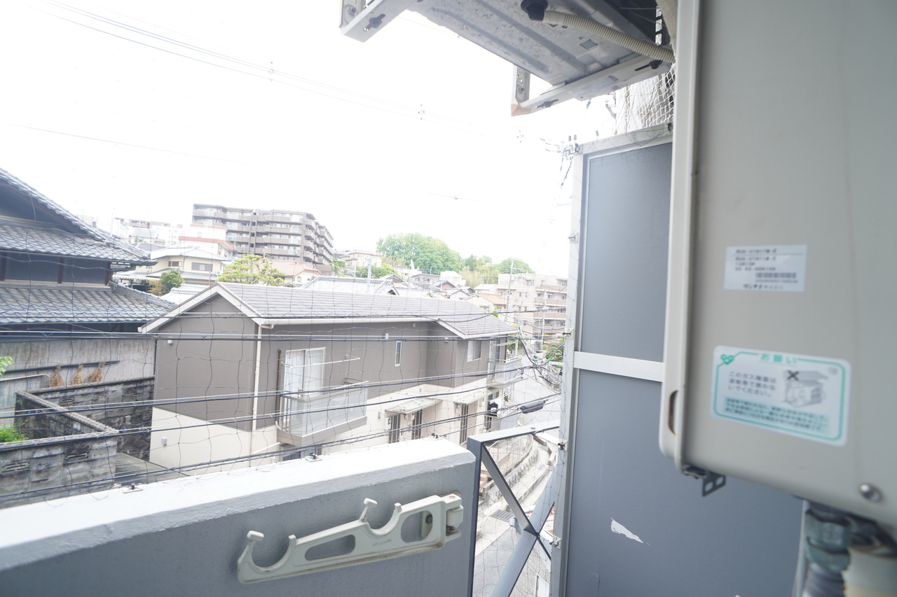シティホームズ富雄駅前のバルコニー