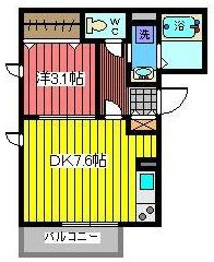 フルーム浦和の間取り