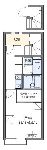 レオネクストアルカディアⅡの間取り