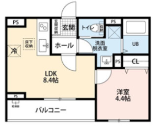 リーブルファイン西浦和の間取り