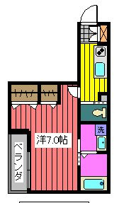 アヴェニール南浦和の間取り
