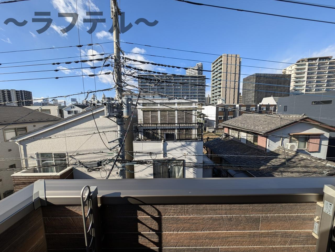 所沢市旭町のアパートの展望