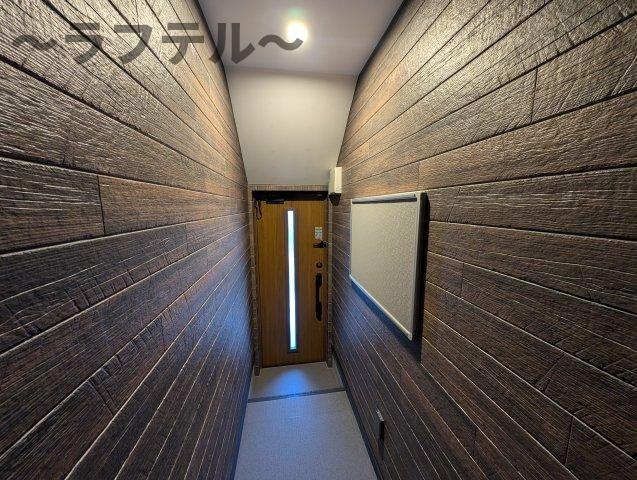 所沢市旭町のアパートのロビー