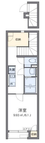 クレイノ聡の間取り|代表的な間取のため実際の間取とは異なる場合があります