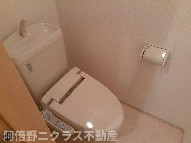 メゾン　ソレイユのトイレ|ゆったりとした空間のトイレです