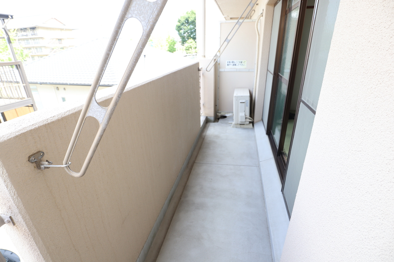 サンハイツ山本のバルコニー