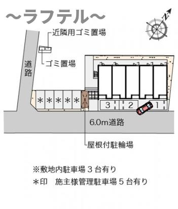 クレイノマルシェの区画図
