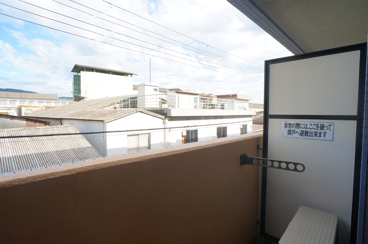 シティパレスやすらぎの道Ｐ５のバルコニー