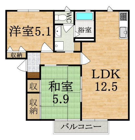 セントポーリアの間取り