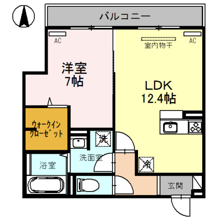 Soleil Hiroの間取り