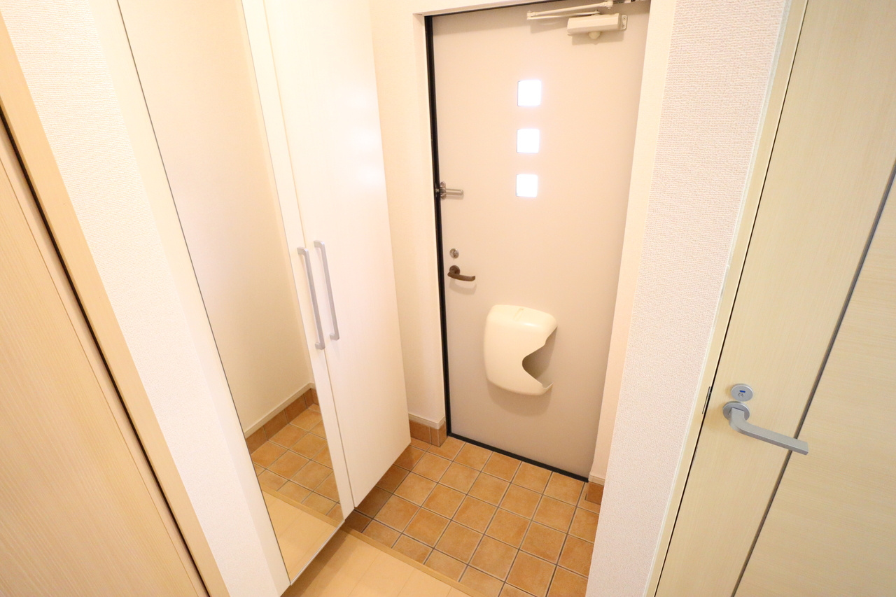 クラージュの玄関