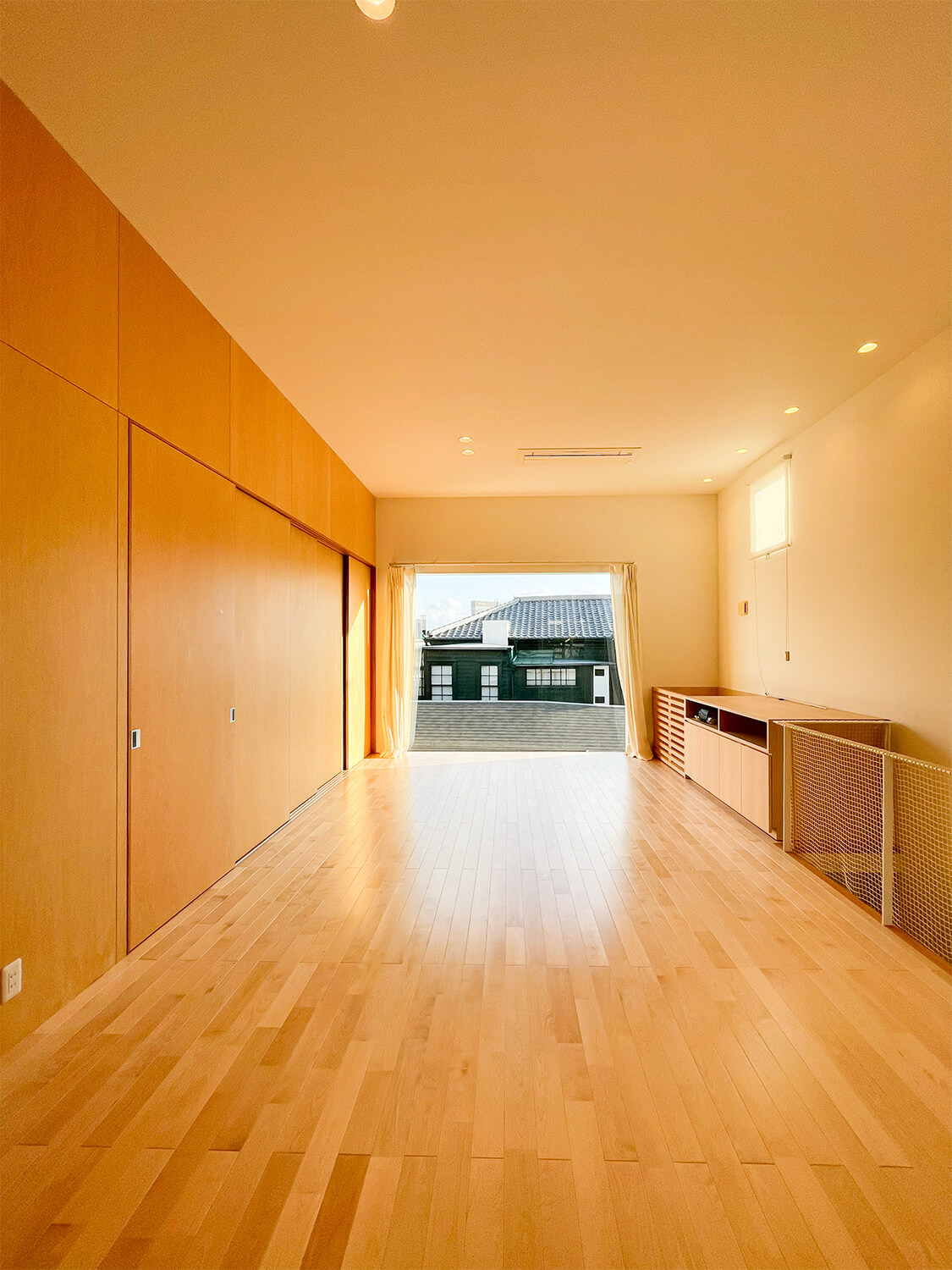 北野町戸建の居間・リビング