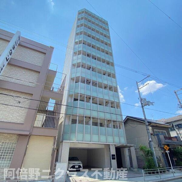 クレイドル西田辺の外観