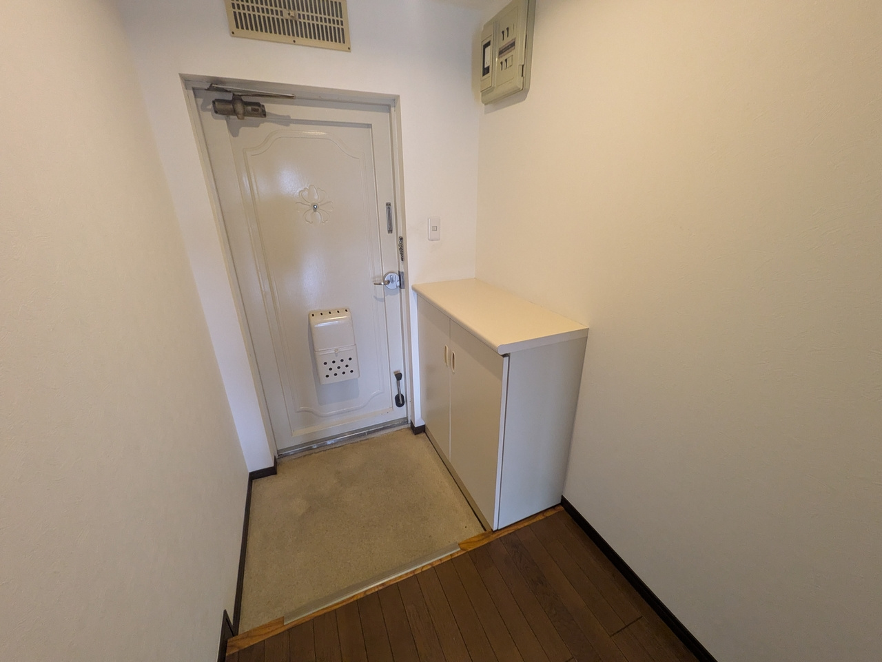 グリーンパーク西川口スカイハイツの玄関