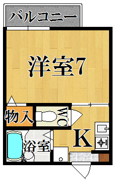 エクセル北町の間取り