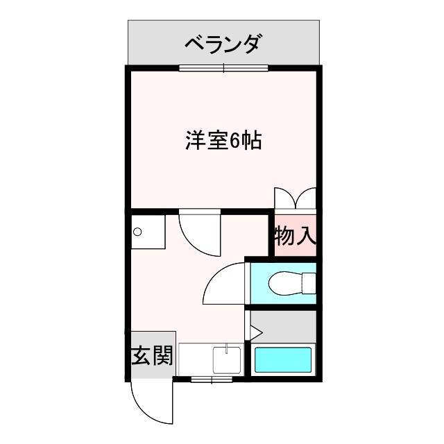 昭和ハイツの間取り