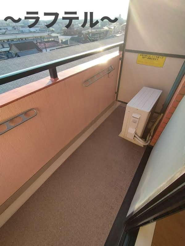 所沢市東住吉の賃貸マンションのバルコニー|別号室イメージ